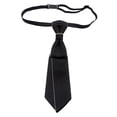 thumbnail image 4 of Cravate pour Hommes Pré-Nouée, Cravate Fine Pré-Nouée pour Femmes, Nœud Papillon Ajustable, Cravate Pré-Nouée, Cravate pour Robe Formelle Smoking Spectacle Filles Garçons Noir Coin Pointu, 4 of 8