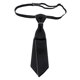 thumbnail image 4 of preatada para hombre, preatada para mujer, preatada, para Esquina afilada negra Jinwen Corbata de hombre, 4 of 8