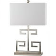 thumbnail image 4 of SAFAVIEH Greek Key 25 in. H Metallic Table Lamp, Antique Silver, Set of 2, 4 of 5