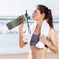 thumbnail image 5 of 32oz Transparent Sports Water Bottle with Straw for Kids Adults Outdoor School Gym Fitness Old Willow Tree, 5 of 7