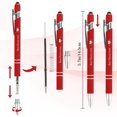 thumbnail image 2 of Bolígrafo rojo Pen VZXMKA Nurse para enfermera, regalo de Navidad, 2 of 7