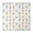 Colorful Princess Castle, variant on Ballet Princess Pattern Square Fitted Tablecloth with Elastic Edge,Square Table Cover,Washable Elastic Table Cover for Home Kitchen Party Decor 36"x36"