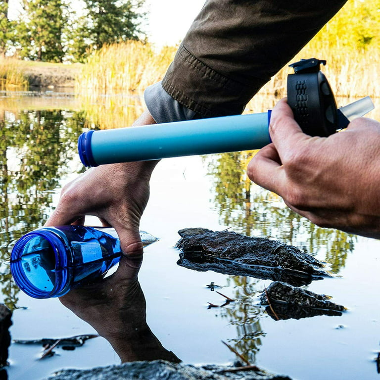 LifeStraw Personal Water Filter for Hiking, Camping, Travel, and Emerg - Clean  Water Mill