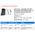 thumbnail image 2 of Valve Cover - Compatible with 2007 - 2010 Audi Q7 Sport Utility 4-Door 3.6L V6 Naturally Aspirated DOHC GAS 2008 2009, 2 of 2