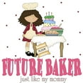 thumbnail image 2 of CafePress - Future Baker Like Mommy Baby Infant Bodysuit - Baby Light Bodysuit, Size Newborn - 24 Months, 2 of 4