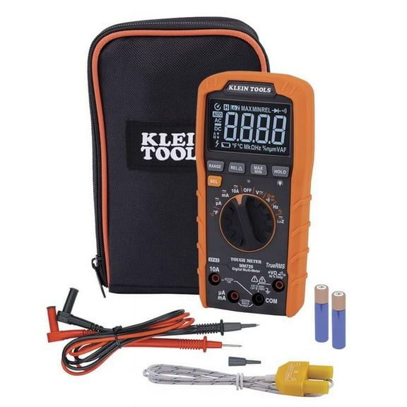 Klein Tools True RMS Auto-Ranging LCD Multimeter 1 pk