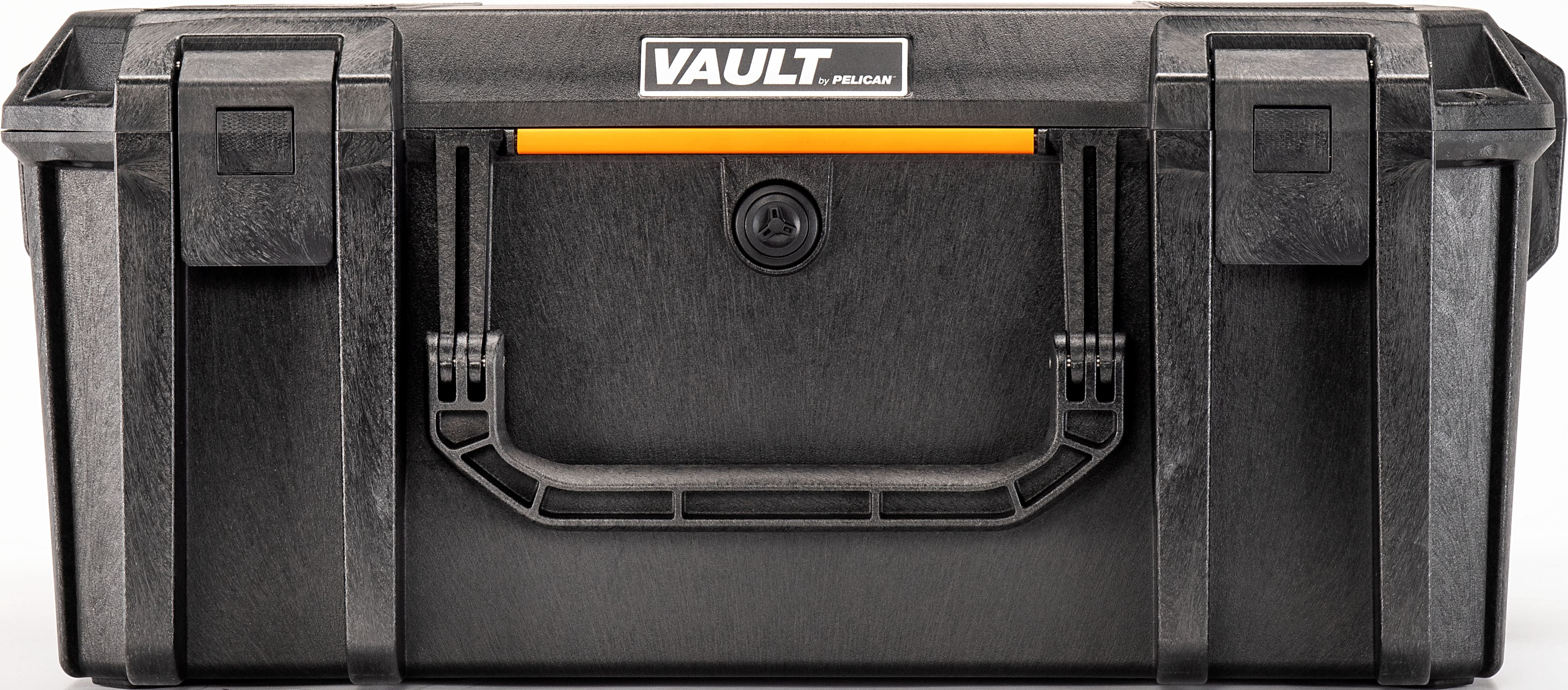 Vault by Pelican V600 Large Gear Case with Foam Hard Case, Camera, Pistol, Gear, Equipment,
