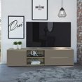 thumbnail image 4 of Mueble TV Pan HODECO Taupe 180X45X45CM, 4 of 5