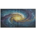 thumbnail image 2 of WOBOGO Cosmic Spiral File Folders Extra Large Capacity to Hold 200 Sheets of Documents Hard Shell Ring Binder for School Home Office, 2 of 10