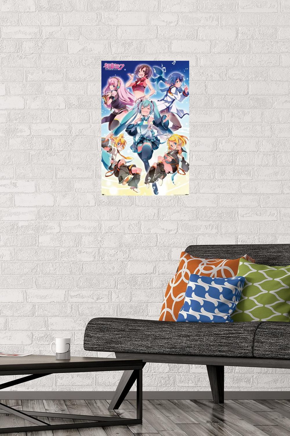 Hatsune Miku - Group Wall Poster, 14.725" x 22.375"