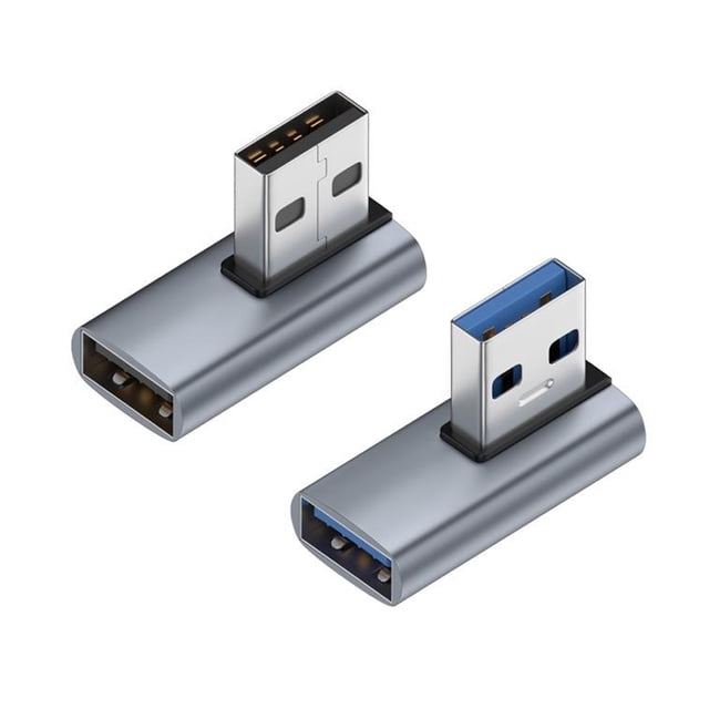 Tholdsy Convertidor de datos Adaptador OTG de extensión de ángulo Convertidores de carga de transmisión de datos rápidos para teléfono Type3 NO3