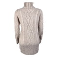 thumbnail image 4 of Viikei Cardigan Sweaters for Women Clearance under $10.00 Womens Sweaters Women Long SleeveTurtlenec Winter High Waist Loose Sweater Dress Pullover Jumper, 4 of 7