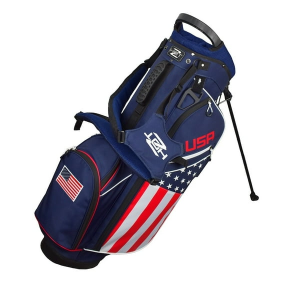 Hot-Z Golf USA Flag Stand Bag Red/White/Blue