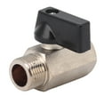 thumbnail image 2 of Gas Valve, Brass Ball Valve Design Gas Valve Straight Gas Key Valve Gas Ball Valve Durable Material Brass Gas Valve For Water Oil Gas And Outdoor Water Pipeline, 2 of 8
