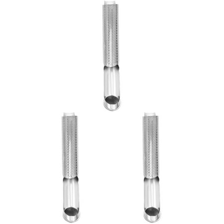 

Frcolor Tea Filter Stainless Steel Fine Infusers Diffuser Infuser Pipe Strainer Universal Mug Holes Metal Loose Leaf Mesh Hook