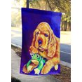 thumbnail image 2 of Carolines Treasures 7342CHF Cocker Spaniel With Frog Flag Canvas House Size, 2 of 4