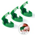 thumbnail image 3 of Washranp 8Pcs Climbing Plants Wall Fixture Clips,Double-sided Adhesive Leaf Shaped Clips ABS Green Plant Vines Traceless Fixing Holder for Home Decor, 3 of 4