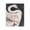 Swan Portrait Grey, variant on Stupell Industries Overlapping Swans on Black Animals Painting Black Framed Art Print Wall Art, 11 x 14
