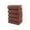 Brown, variant on CASAFUN 5pcs Super Thick Luxury Beige Hand Towel Soft 100% Cotton Highly Absorbent Embroidered Decorative Hand Towel Set for Bathroom Hotel & Spa