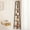Brown, variant on Yoobure 4-Tier Corner Bookshelf with Metal Frame,Ladder Display Shelf for Bedroom and Living Room, Tall Wood Corner Bookcase and Plant Stand