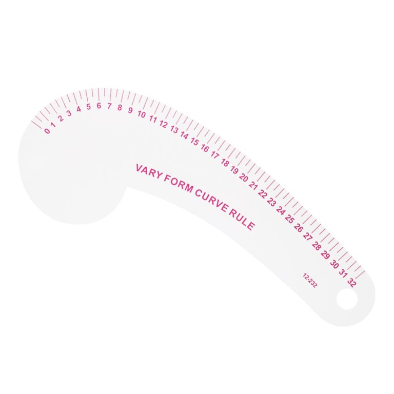 AMZTKDIY Acrylic Sewing Ruler Set - French Curve, Hip Curve, Pattern Making Rulers For Tailors, Designers, Quilting