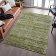 thumbnail image 6 of Addison Rugs Mayfield Premium Machine Washable Transitional Stripes Olive Rectangle Rug, 10' x 14', 6 of 6