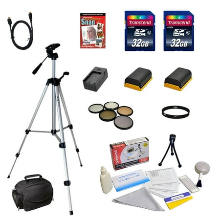 Accessory Bundle Kit For The Canon EOS 60D, EOS 70D, EOS 5D Mark II, 5D Mark III 7D DSLR Cameras - Black Friday / Cyber Monday (Best Rifle Deals Black Friday)