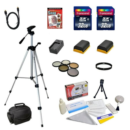 Accessory Bundle Kit For The Canon EOS 60D, EOS 70D, EOS 5D Mark II, 5D Mark III 7D DSLR Cameras - Black Friday / Cyber Monday (Best Site To Track Black Friday Deals)