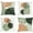 Sage Green Terracotta, variant on Mid Century Modern Boho Abstract Throw Pillow Covers 20x20 Set of 4 Aesthetic Pillow Covers Geometric Minimalist for Sofa Couch Decor