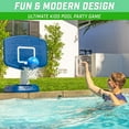 thumbnail image 5 of GoSports Splash Hoop Classic 28" x 20" Poolside Basketball Game (Kids), 5 of 6