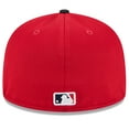thumbnail image 4 of Men's New Era  Red/Navy Atlanta Braves 2025 Spring Training 59FIFTY Fitted Hat, 4 of 6
