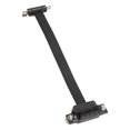 thumbnail image 1 of ANGGREK Extension Cable PCI‑E 1X Dual 90° With LED Indication Magnetic Pad Adapter 15cm, Adapter,PCI‑E Adapter, 1 of 8