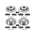 thumbnail image 3 of PowerStop Front and Rear Z36 Truck & Tow Carbon-Fiber Ceramic Brake Pad and Drilled and Slotted Rotor Kit Fits: DODGE JEEP Select Models K6396-36, 3 of 9