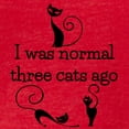 thumbnail image 3 of CafePress - Three Cats Ago Humorous T Shirt - Womens Football Shirt, 3 of 4