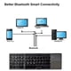 thumbnail image 3 of Teclado plegable Matsuzay inalámbricos recargables diseño plegable color Negro, 3 of 6
