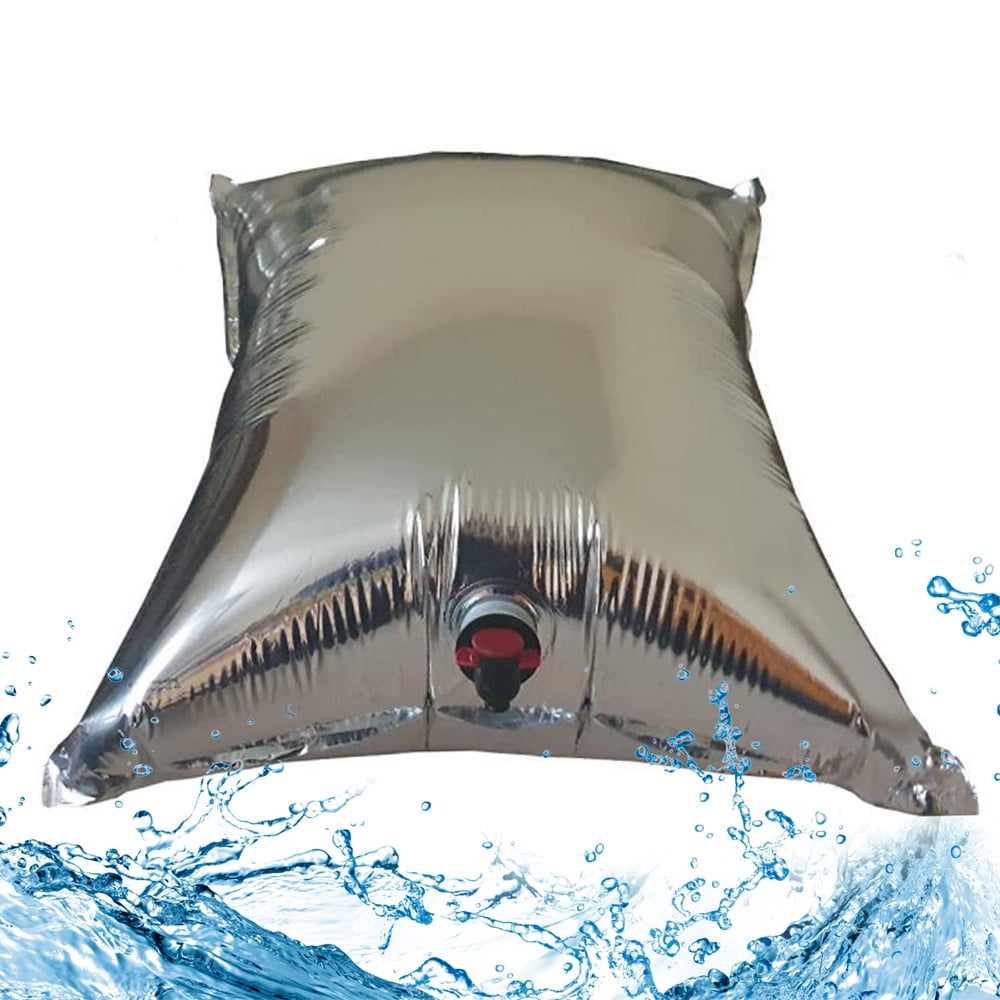 Water Bag, Foldable Water Tank Water Bag with Faucet, Emergency