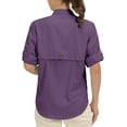 thumbnail image 3 of Little Donkey Andy Women's UPF 50 UV Protection Shirt, Breathable Long Sleeve Fishing Hiking Shirts, Quick Dry Size XL, 3 of 6