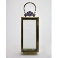 thumbnail image 1 of Scott Living Brass Metal & Glass Lantern, 1 of 1