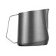 thumbnail image 5 of Jarra de espuma Jarra de espuma Fácil de usar Taza de espuma de café multiusos portátil Taza de café con leche para cafeterías de oficina Bar plateado, 5 of 9