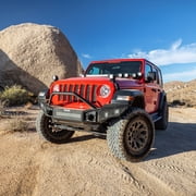 Go Rhino! 331201T, Automotive Front Bumper fits Jeep Wrangler/Gladiator, Black