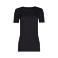 thumbnail image 1 of SKINY Ladies Shirt - Camiseta, Algodón. Cuello Redondo, Manga Corta, color liso Negro 36, 1 of 1