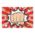 thumbnail image 2 of MKHERT Fist Doormat Rug Home Decor Floor Mat Bath Mat 23.6x15.7 inch, 2 of 3