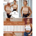 thumbnail image 6 of Avidlove Lace Bralette for Women Sexy Camisoles Crop Tops High Neck Racerback Double-Layered Lingerie, 6 of 7