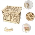 thumbnail image 3 of Jovati Wedding Card Box with Lock, Rustic Theme, 1 Count, 3 of 9