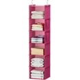 thumbnail image 1 of Organisateur Suspendu pour Garde-Robe Étagère Garde-Robe Rangement Suspendu avec Poches Latérales, 1 of 7