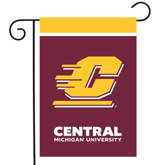 Briarwood Lane Central Michigan University NCAA Garden Flag