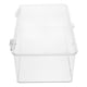 thumbnail image 5 of Caja de almacenamiento para CD, estuche para CD con tapa, caja portátil para CD, estuche para transportar DVD, organizador de DVD, 5 of 7