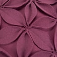 thumbnail image 5 of Rizzy Home Botanical Petals 18" Poly Filled Pillow w/ Magenta Wool/Cotton Cover, 5 of 5