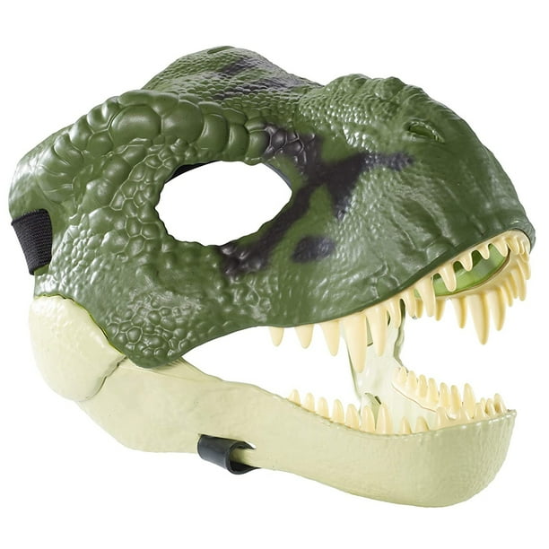 Jurassic World Dinosaur Mask with Opening Jaw, Texture and Color, Tyrannosaurus Rex Walmart