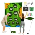 thumbnail image 1 of Juego de entrenamiento de golf StickyGolf Pro Chipping Set para interiores y exteriores, 1 of 9